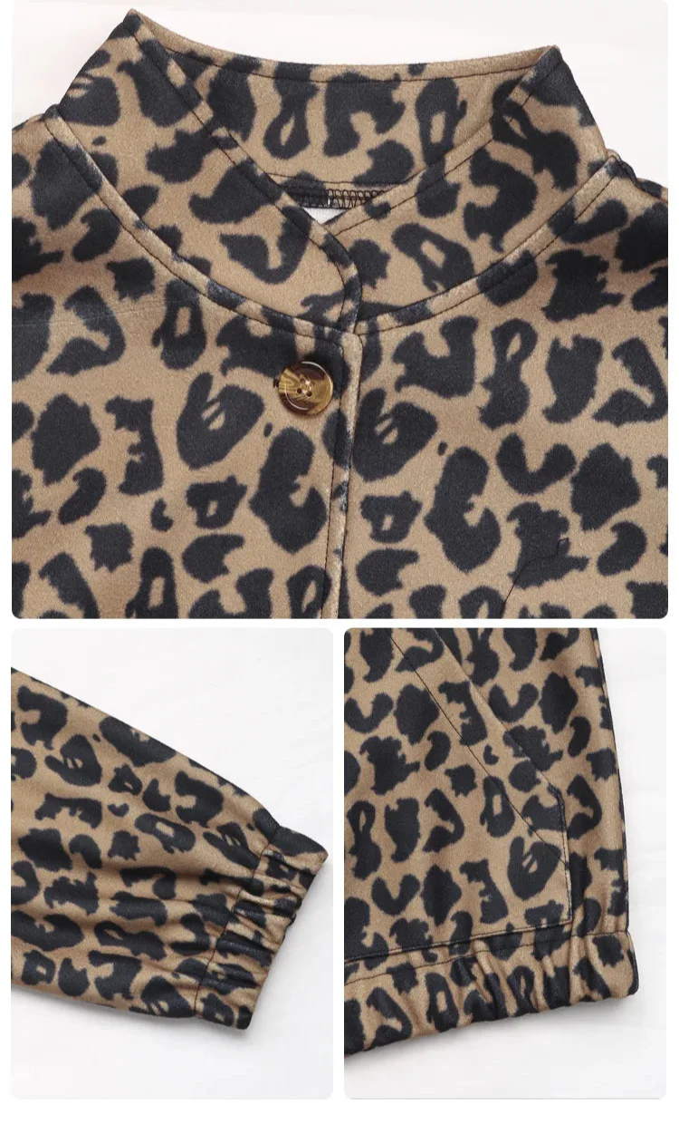 Kurtka Leopard Luxe