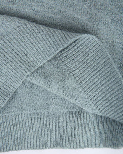 Sweter z długim rękawem i nadrukiem