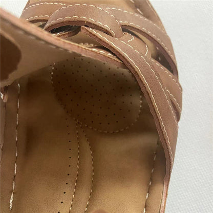 Kobiece Wygodne Sandały na Lato z Miękką Podeszwą