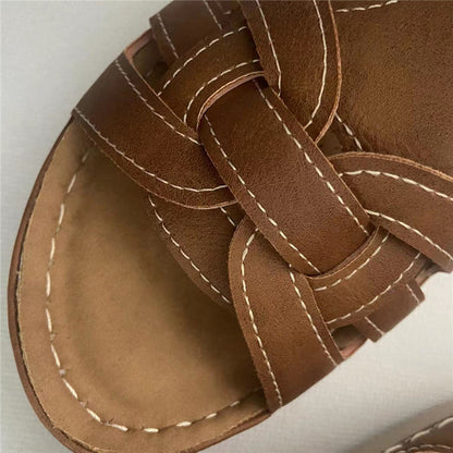 Kobiece Wygodne Sandały na Lato z Miękką Podeszwą