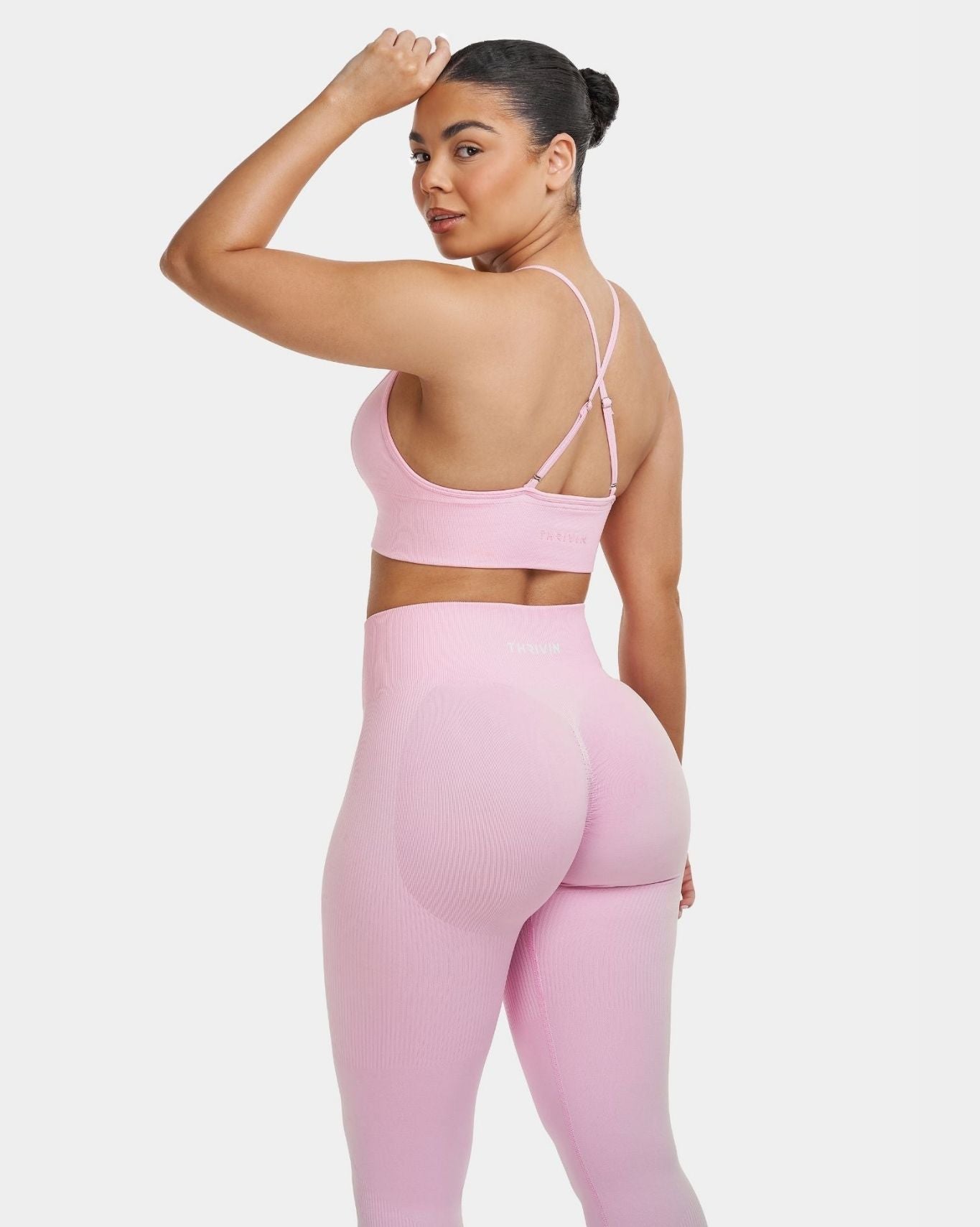 Biustonosz Seamless Multi-Way Sculpt | Pilates Różowy