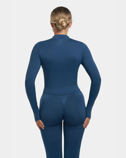 Kurtka Sculpt Shapewear | Głęboki Ocean
