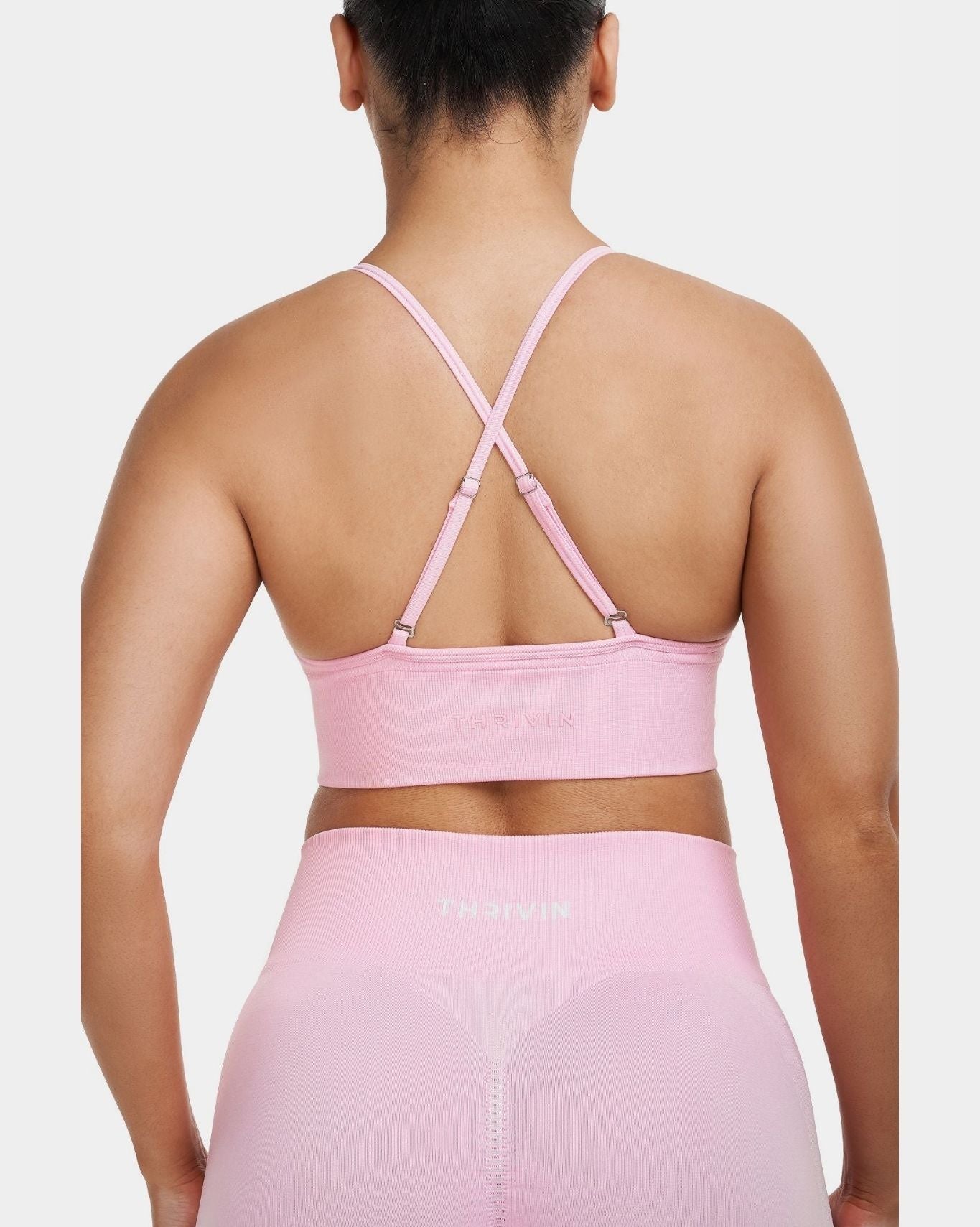 Biustonosz Seamless Multi-Way Sculpt | Pilates Różowy