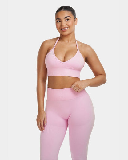 Biustonosz Seamless Multi-Way Sculpt | Pilates Różowy
