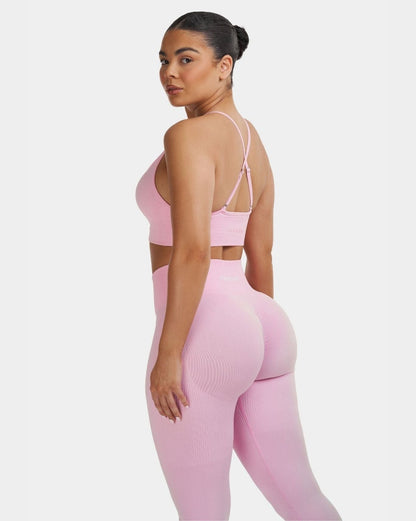 Biustonosz Seamless Multi-Way Sculpt | Pilates Różowy