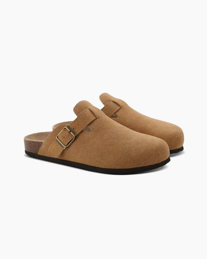 Quinten | Klapki z Suede