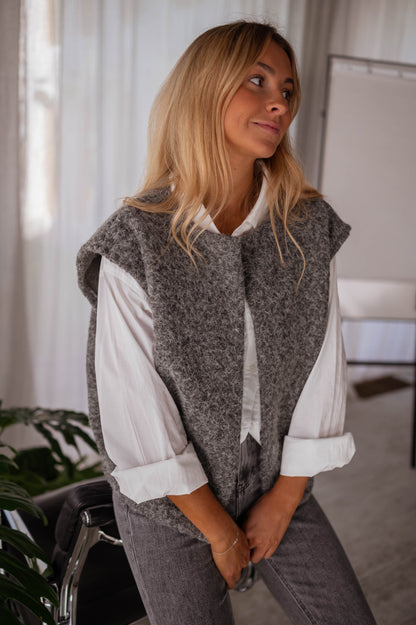 Lena™ | Kamizelka wełniana