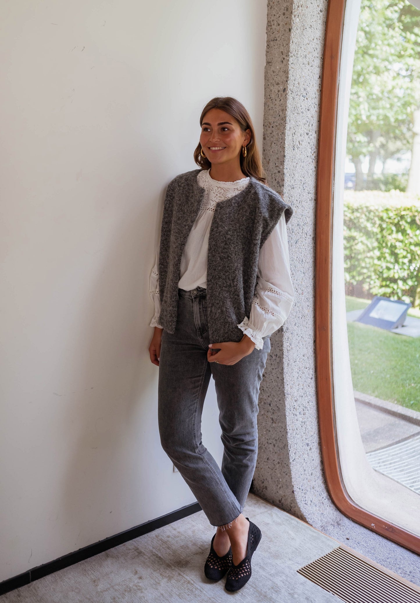 Lena™ | Kamizelka wełniana