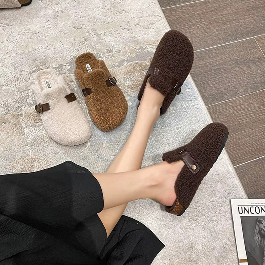 Veyra™ | Warme Buckle Slippers
