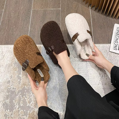 Veyra™ | Warme Buckle Slippers