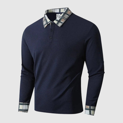 Arjan | Poloshirt z Długim Rękawem