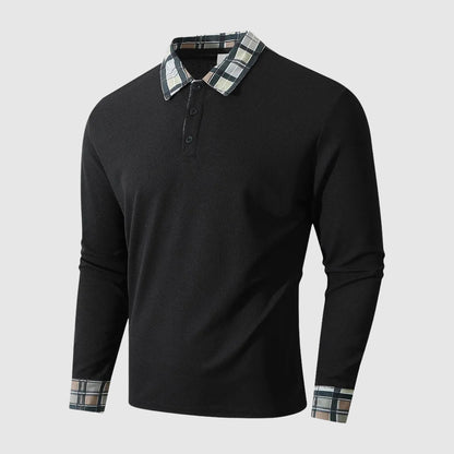 Arjan | Poloshirt z Długim Rękawem