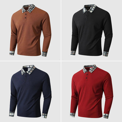 Arjan | Poloshirt z Długim Rękawem