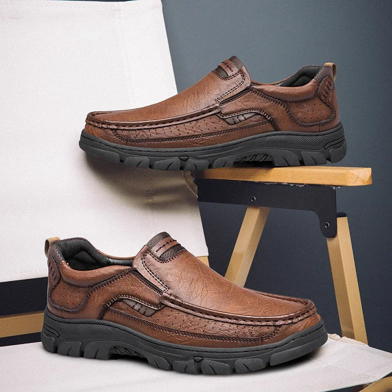 Liam | Ortopedyczne skórzane buty