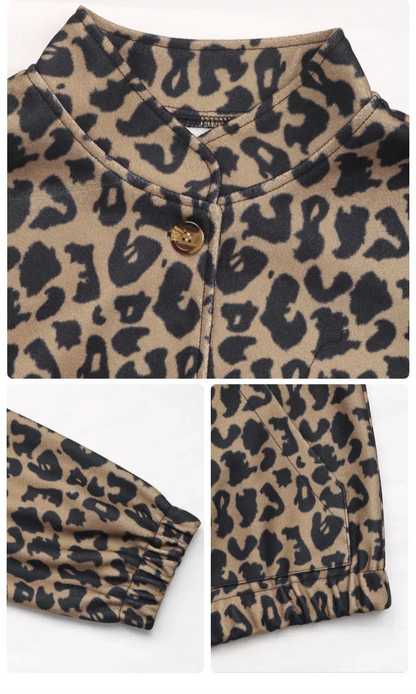Kurtka Leopard Luxe