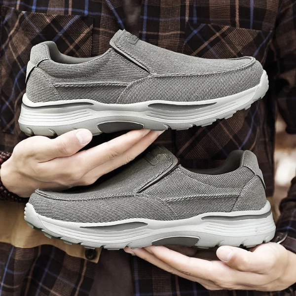 Petrus | Orthopedyczne mokasyny z płótna z bezwysiłkowym komfortem