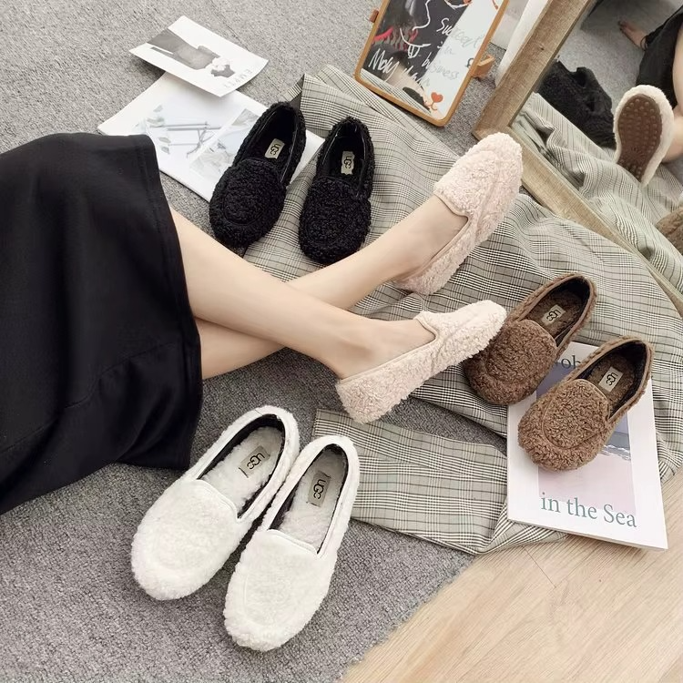 LioraSoft™ Puszyste Mokasyny