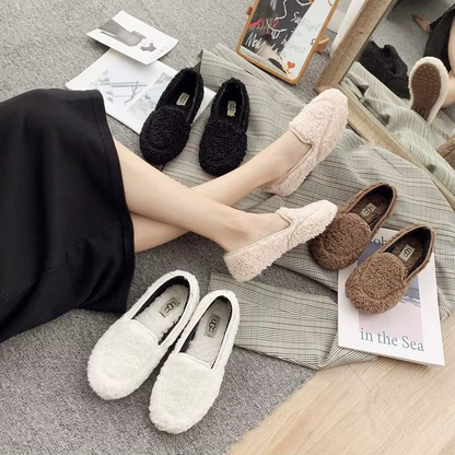 LioraSoft™ Puszyste Mokasyny