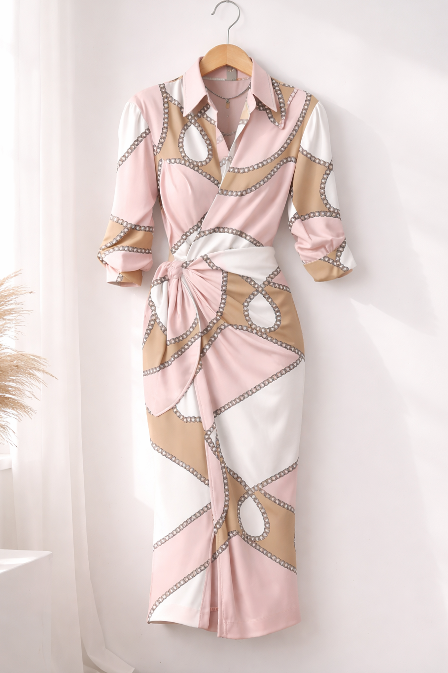 COZYA | Lola - Maxi Print Sukienka