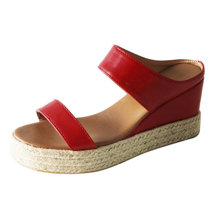 Kobiece Super Urocze Casual Wedges Sandały
